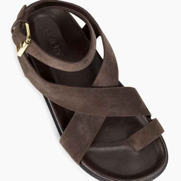 A.Emery Jalen Sandal in Mulch - Picture 2 of 7